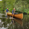 Freeranger Canoe Wilderness Guide canoe in the Weerribben
