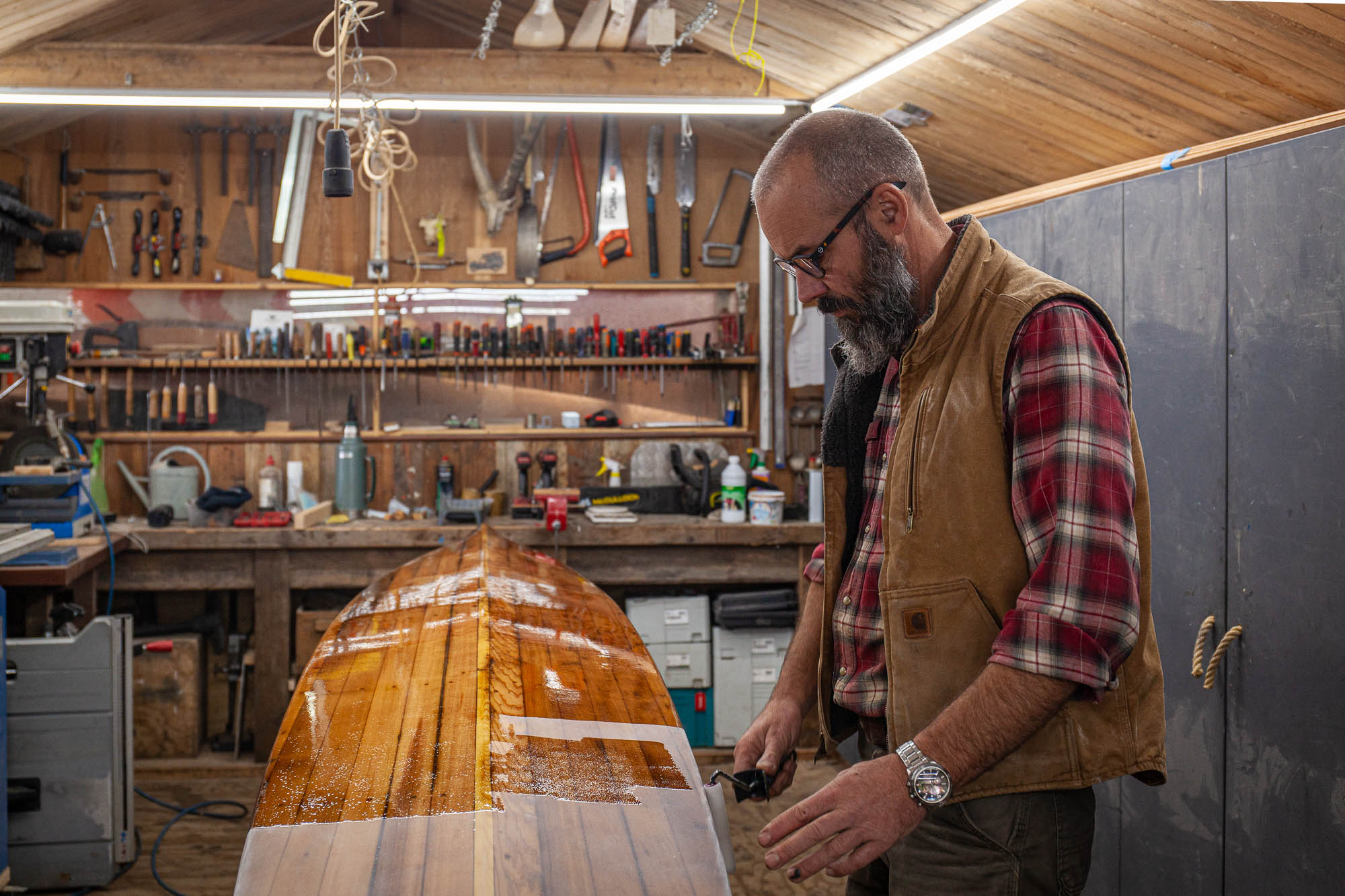 Wooden Canoe and kayak restoration