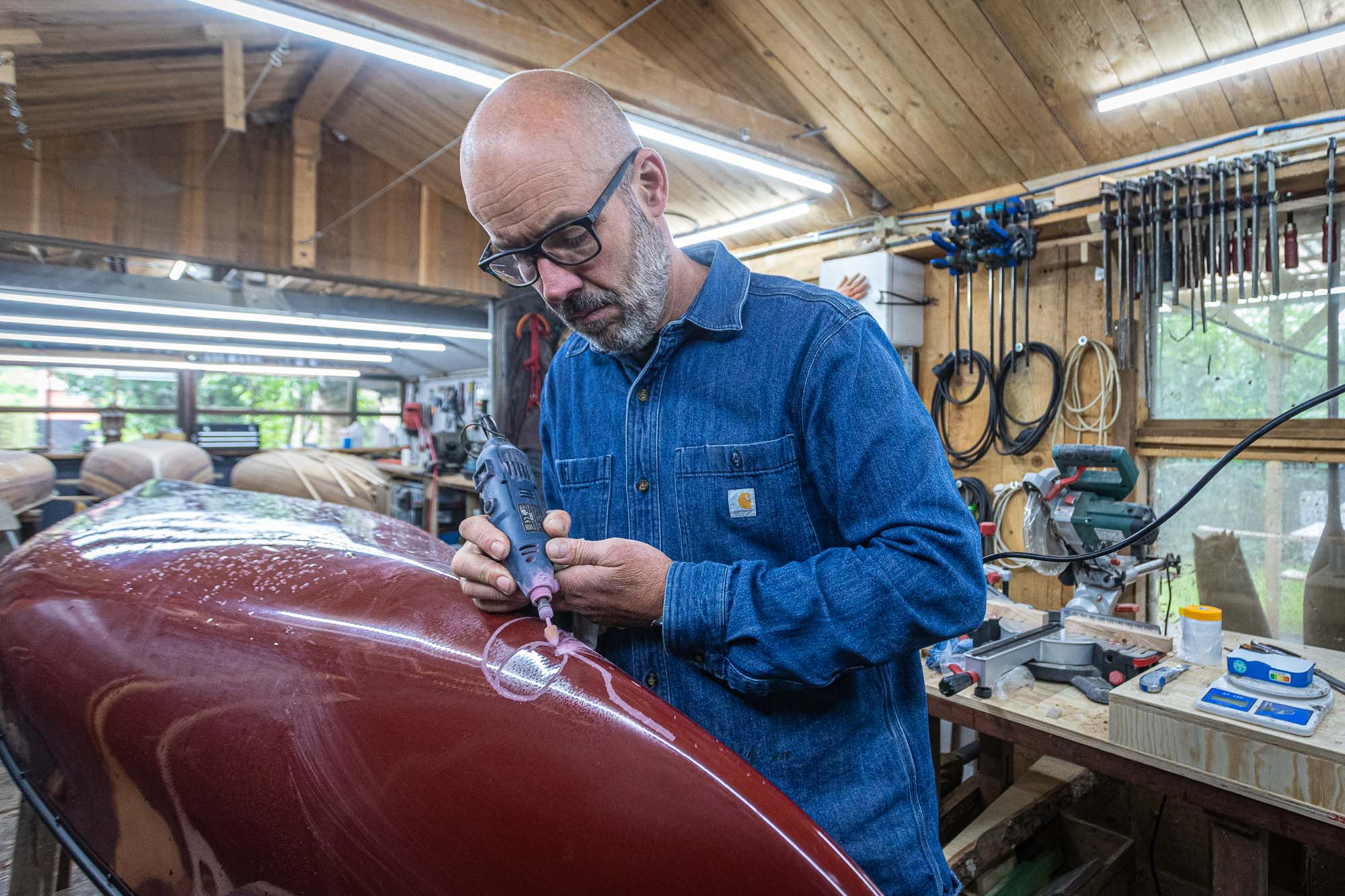 Canoe and kayak restoration and repair