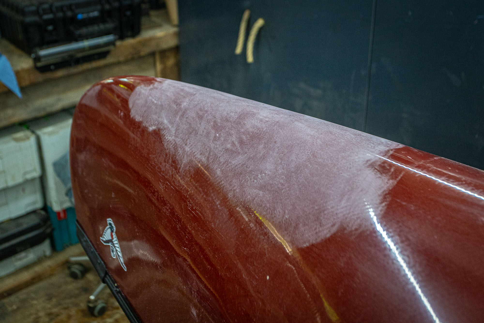 Canoe and kayak restoration and repair