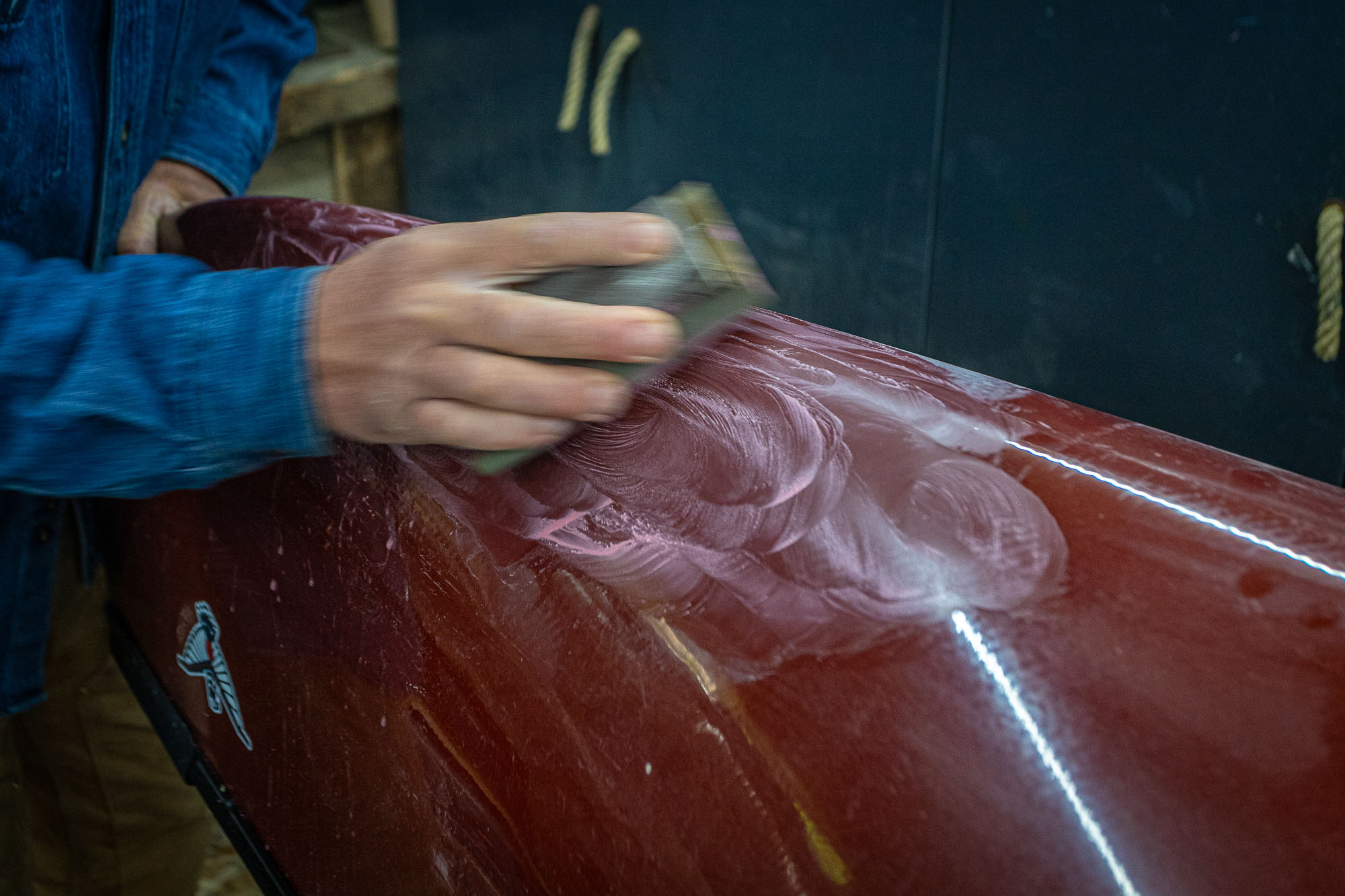 Canoe and kayak restoration and repair