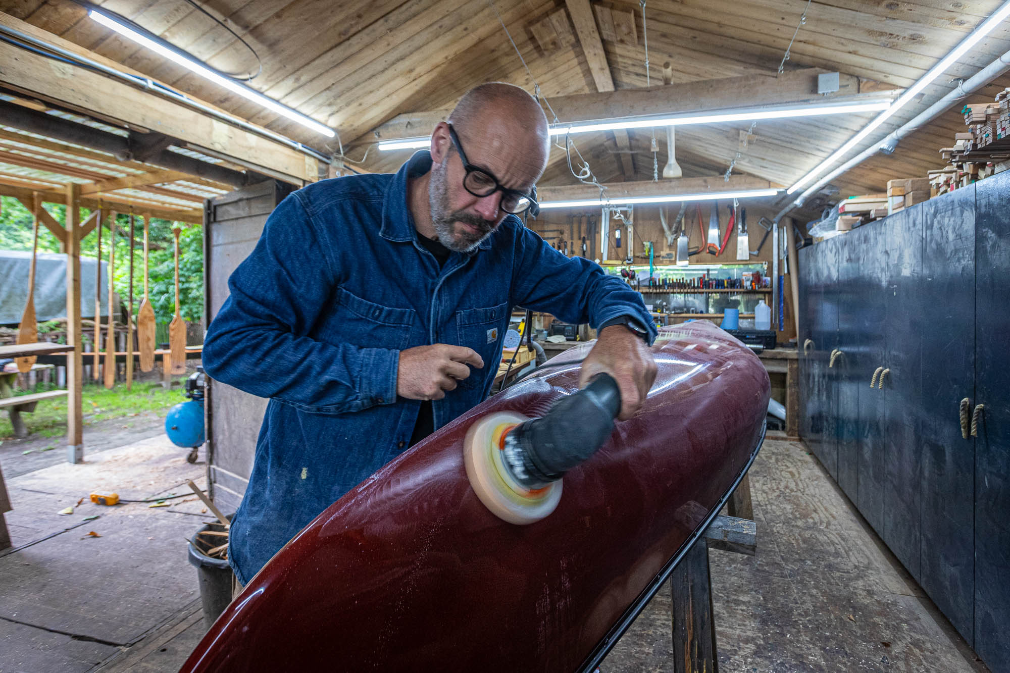 Canoe and kayak restoration and repair