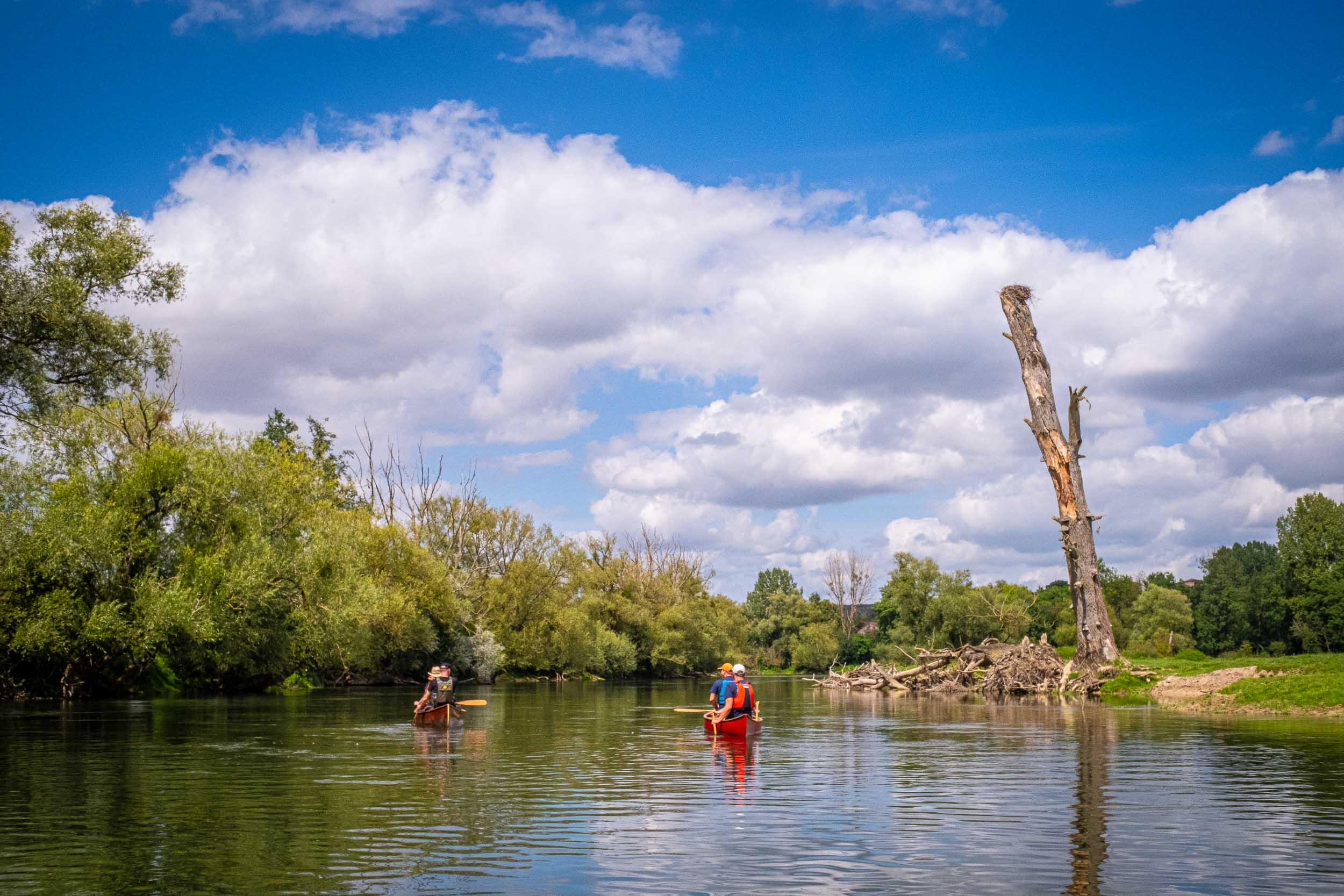 Multi-Day Canoe Trip on the Meuse