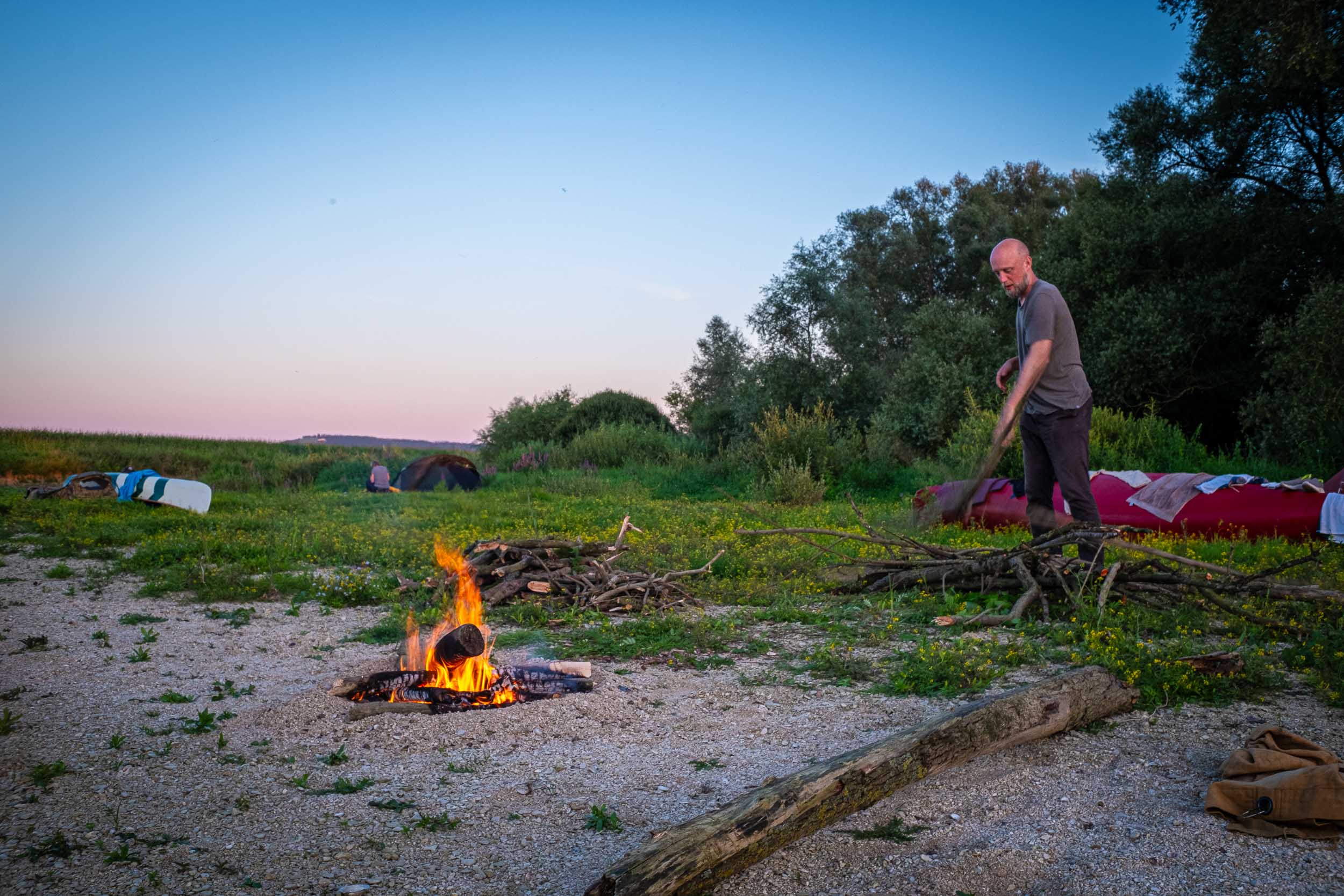 Multi-Day Canoe Trip on the Meuse