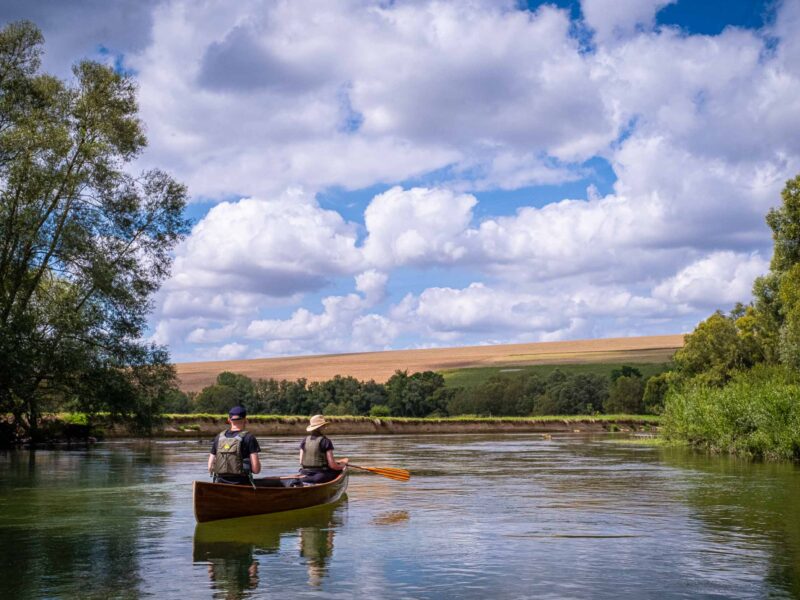 Adventurous Multi-Day Canoe Trip on the Meuse