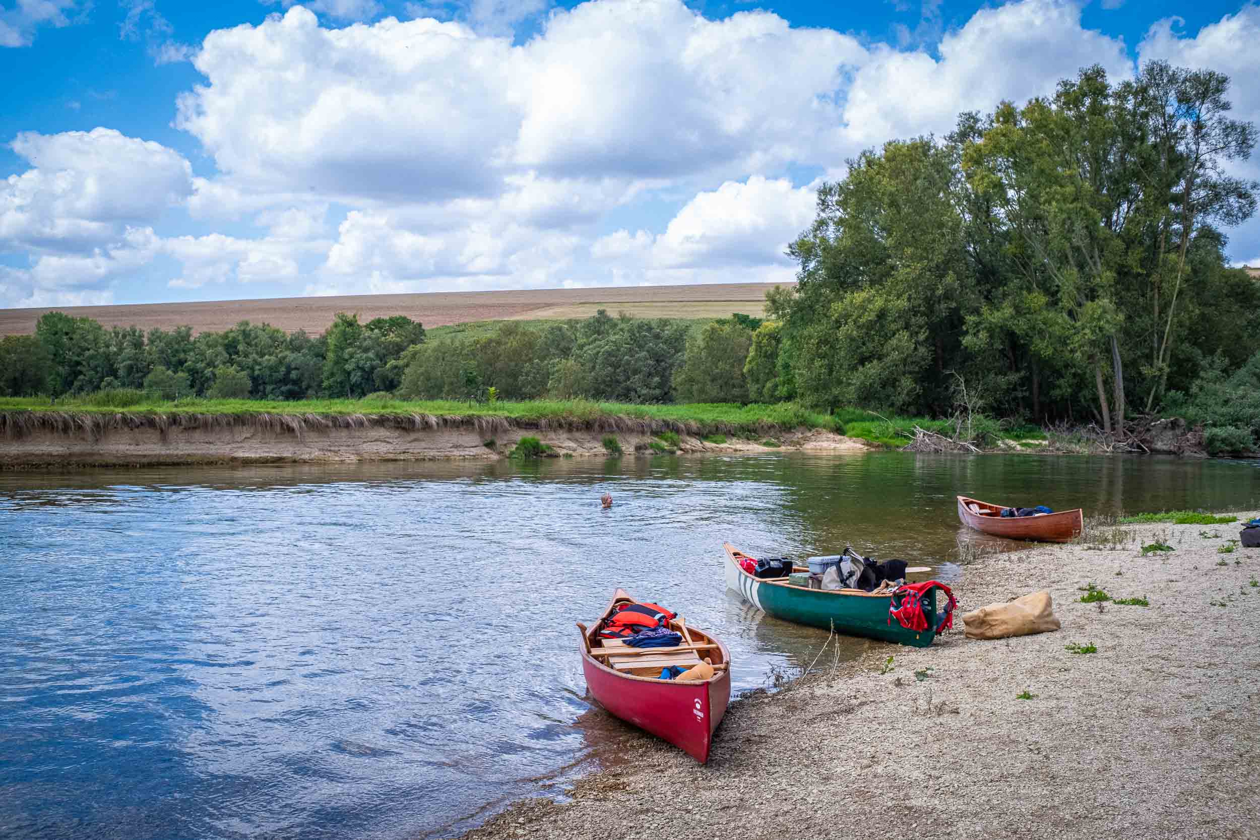 Multi-Day Canoe Trip on the Meuse