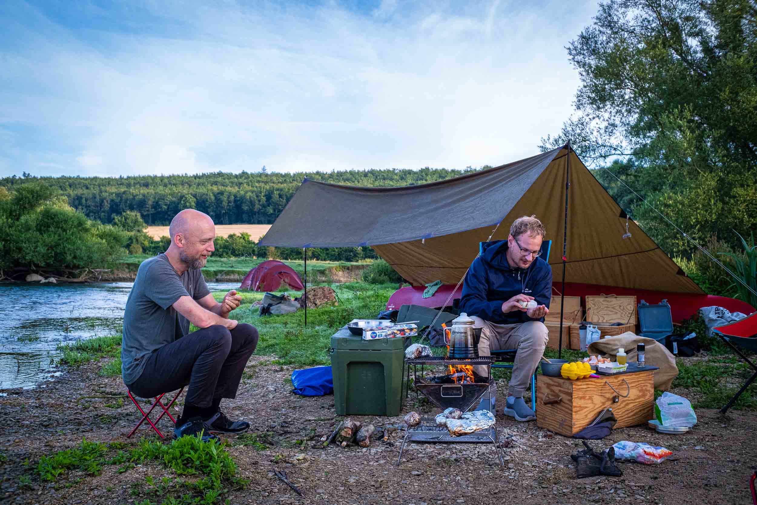 Multi-Day Canoe Trip on the Meuse